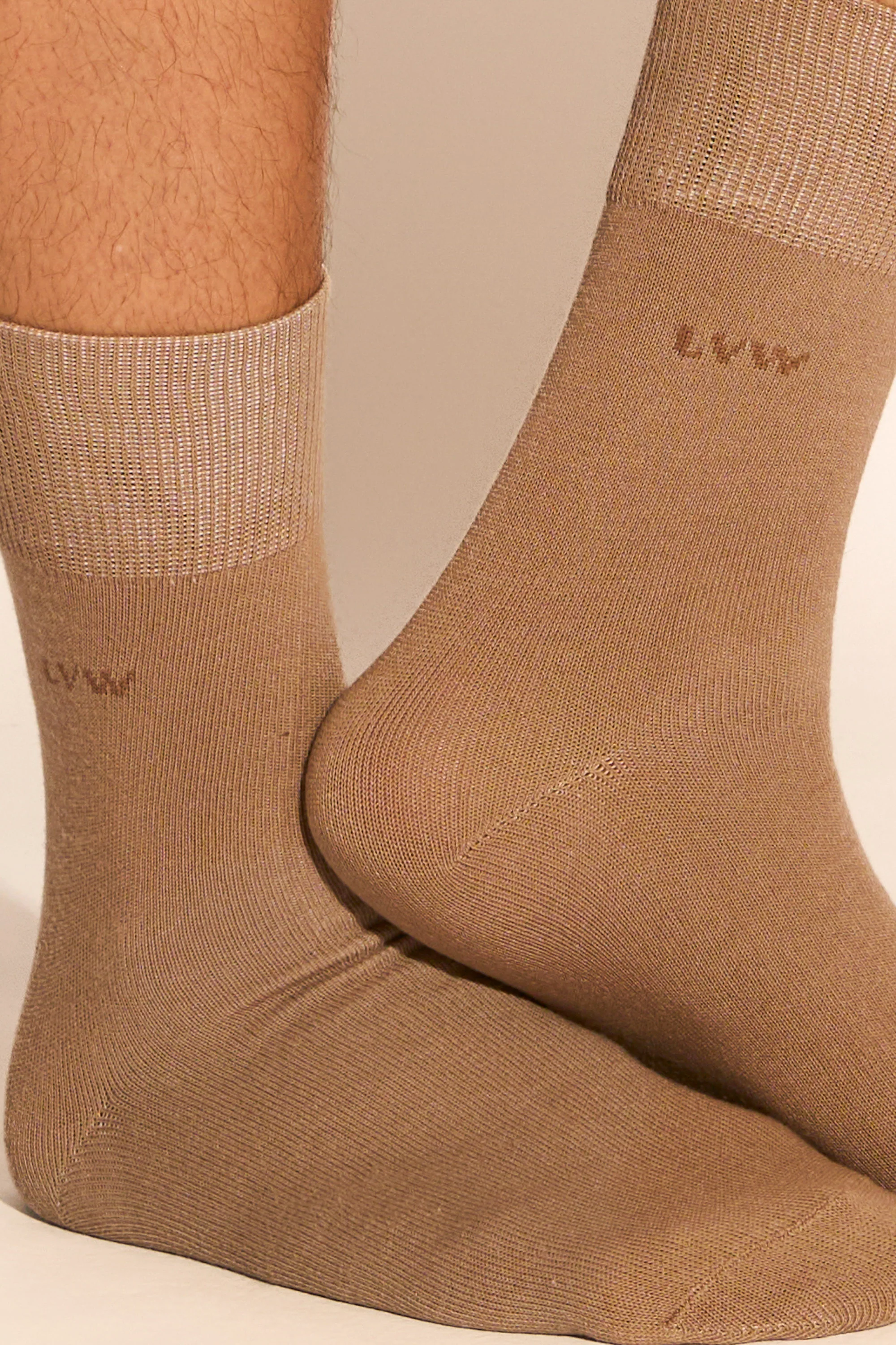 CASUAL SOCKS - LIGHT TAUPE - Image 3