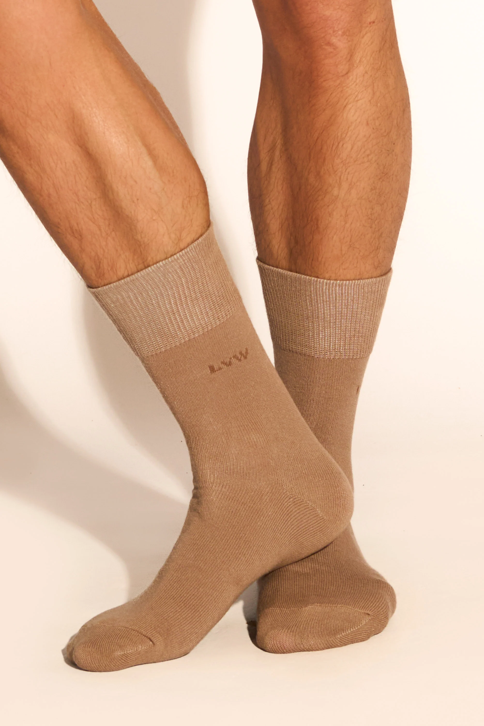 CASUAL SOCKS - LIGHT TAUPE - Image 4