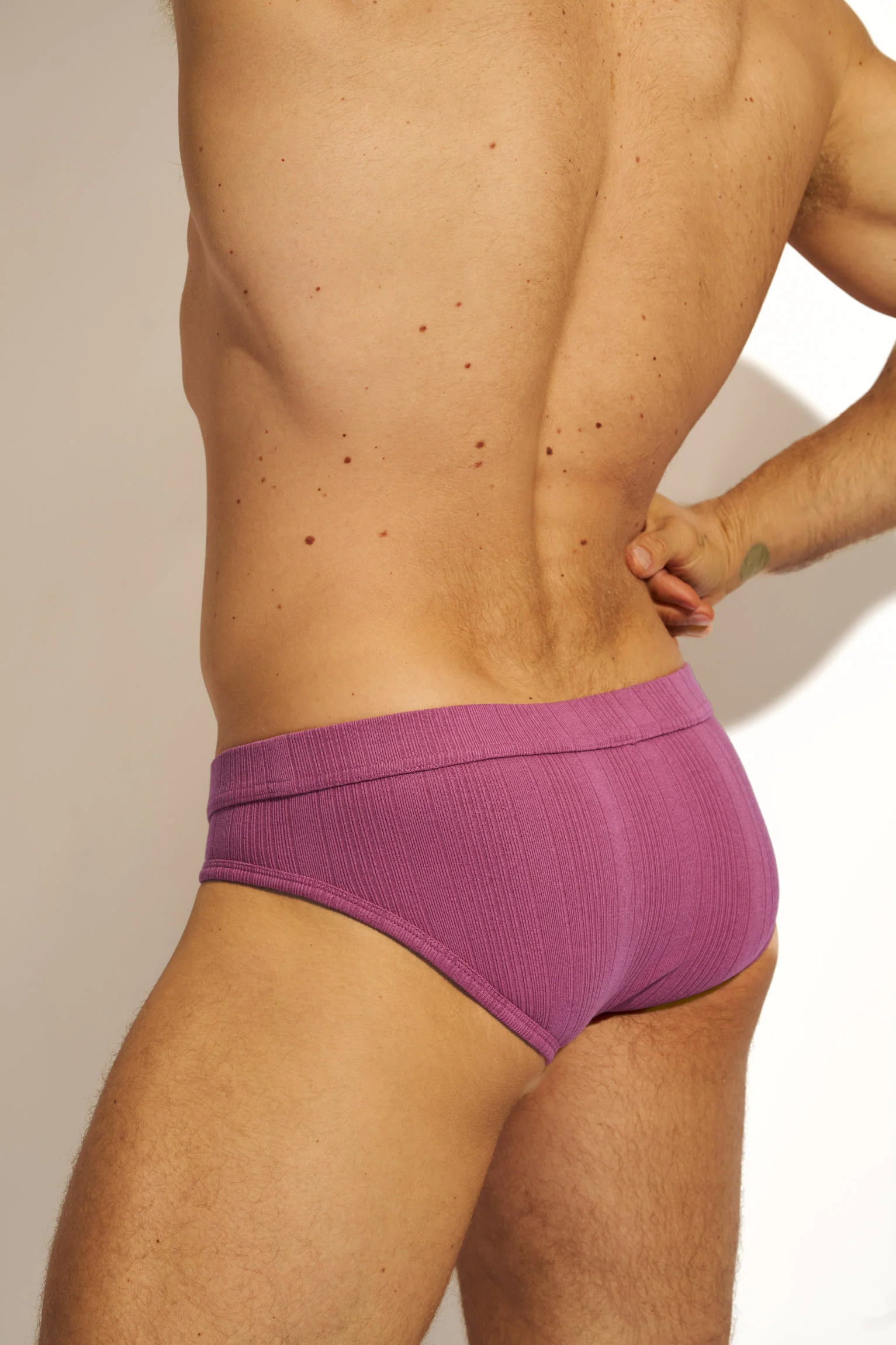 ESSENTIAL EXCLUSIVE BIKINI BRIEF - WINE - Image 4