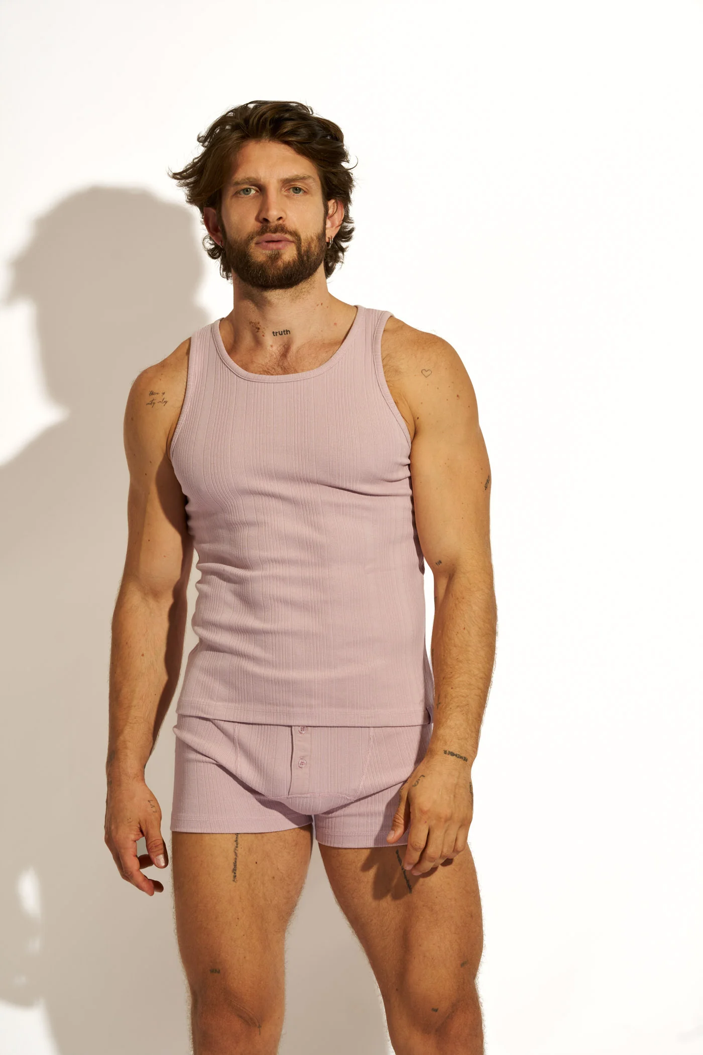ESSENTIAL EXCLUSIVE BOXER BRIEF BUTTONS - PASTEL PURPLE - Image 11