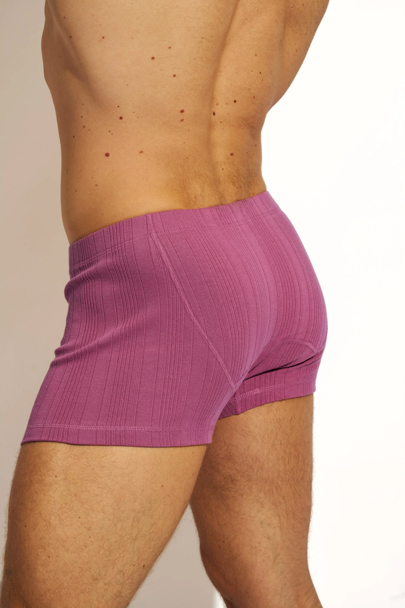 ESSENTIAL EXCLUSIVE BOXER BRIEF BUTTONS - WINE - Image 8