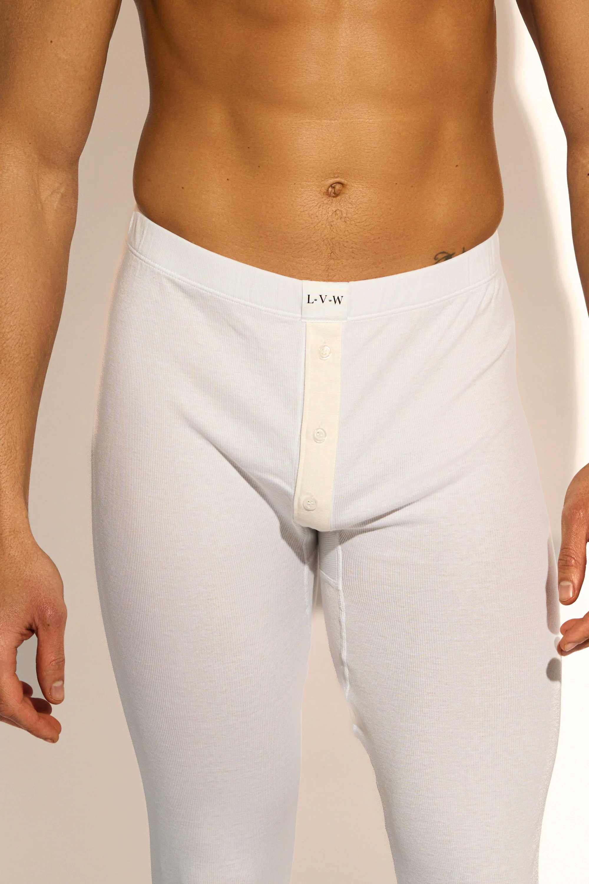 ESSENTIAL LONG JOHN - WHITE - Image 8