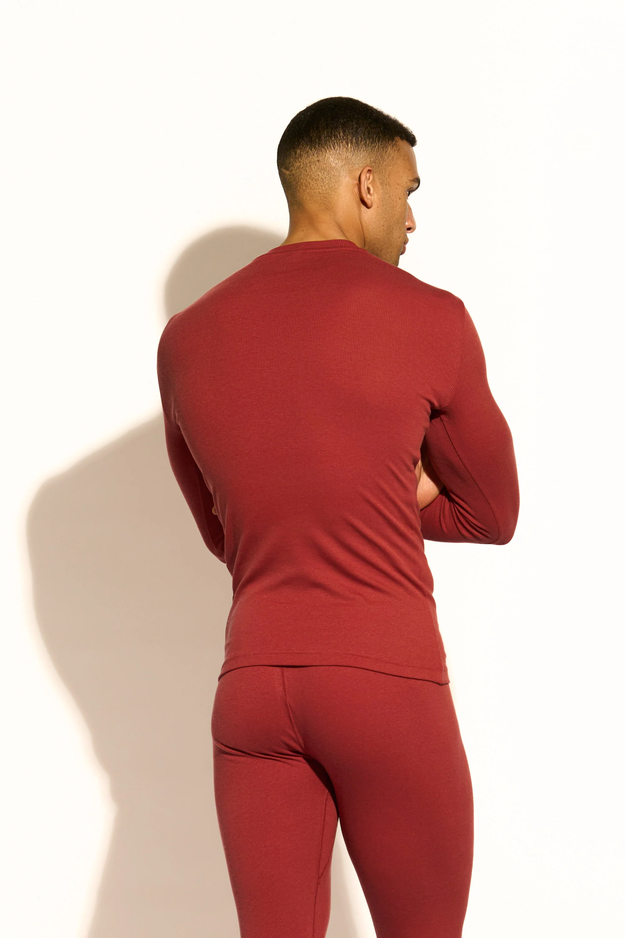 ESSENTIAL LONG SLEEVE TEE - BRANDY SNIFTER - Image 5