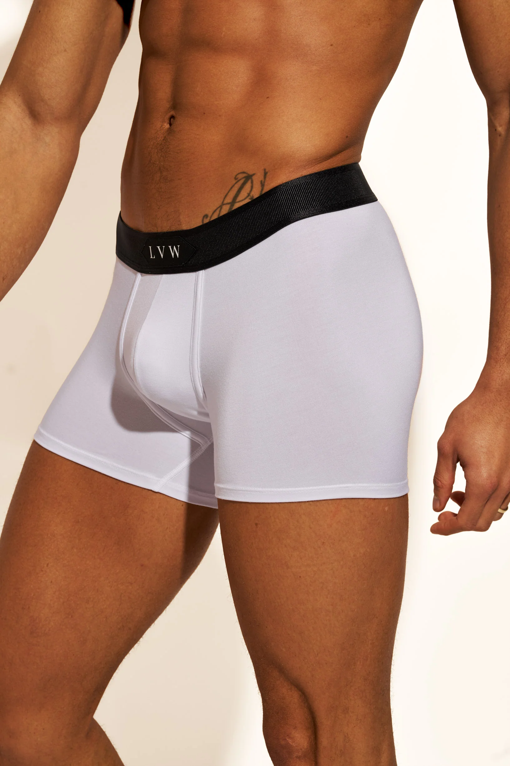 PREMIUM BOXER BRIEF - WHITE - Image 3