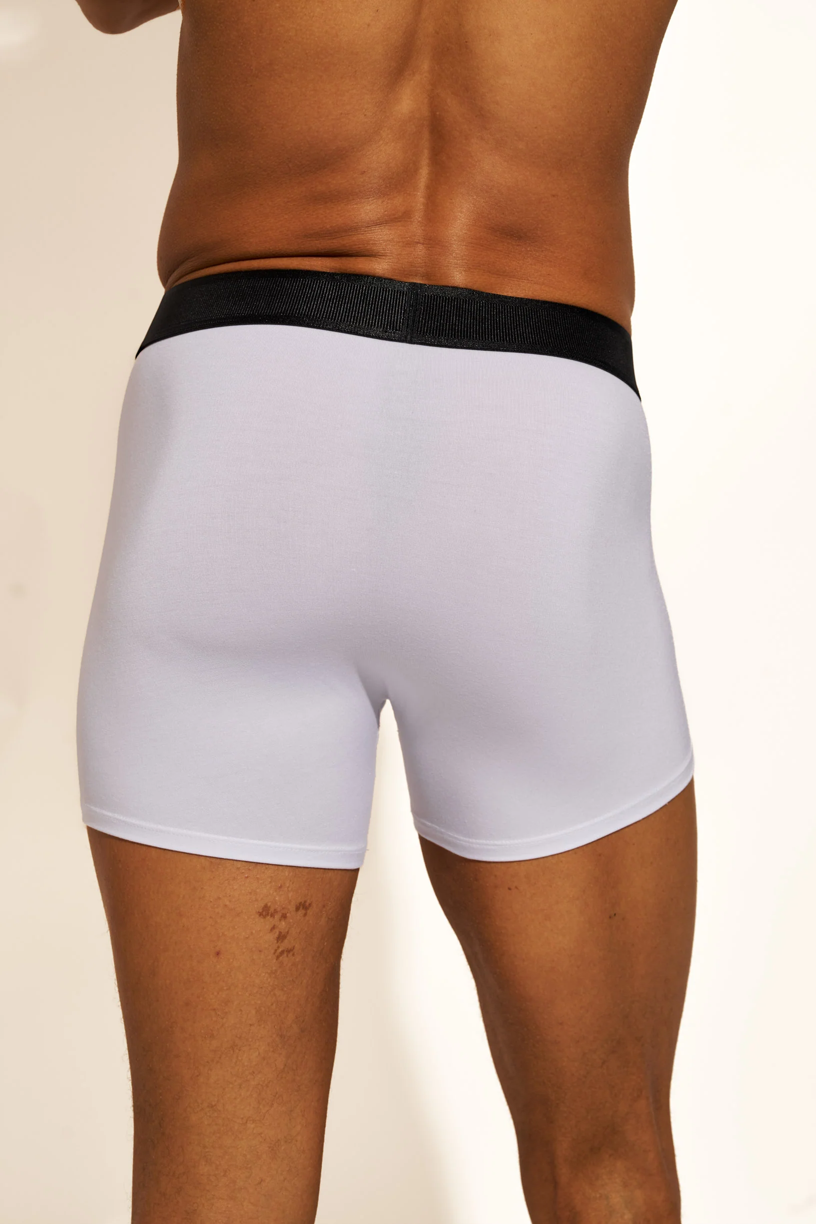 PREMIUM BOXER BRIEF - WHITE - Image 4