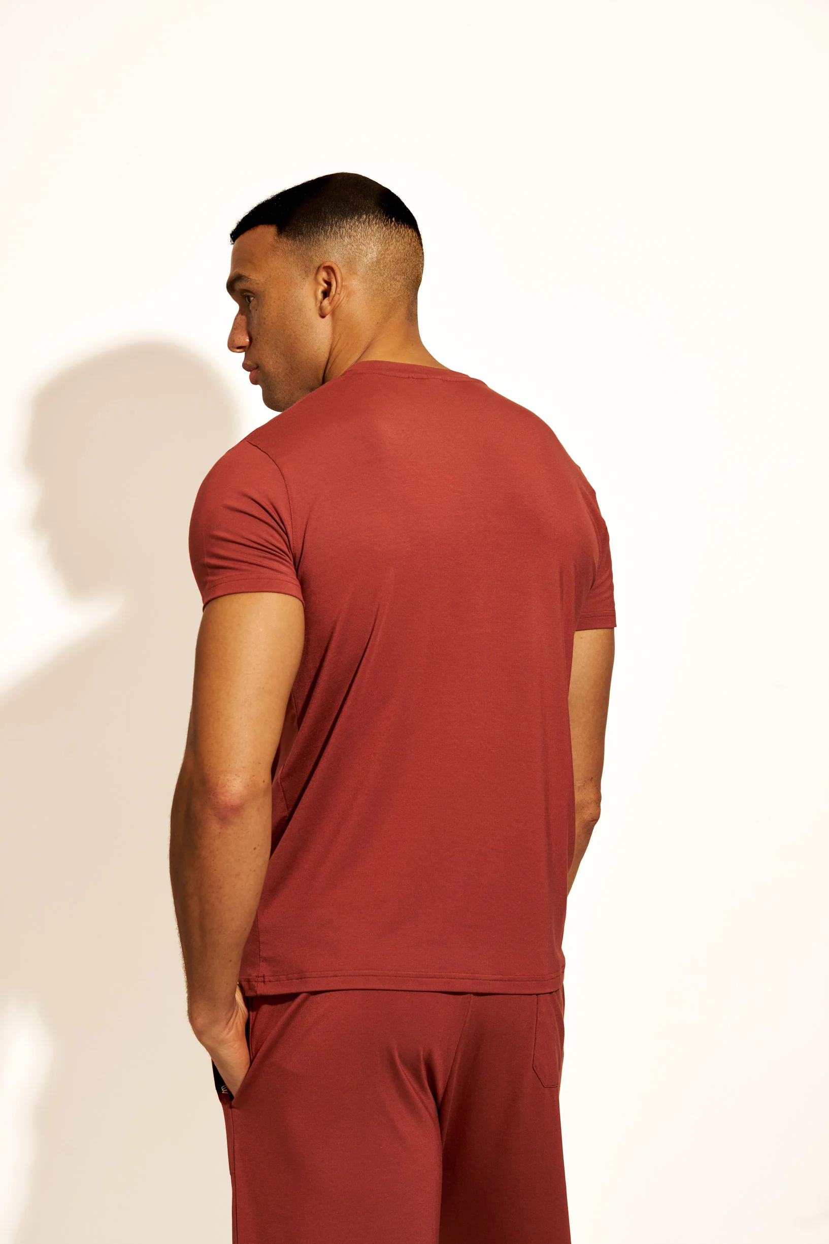 PREMIUM LOUNGEWEAR T-SHIRT - BRANDY SNIFTER - Image 5