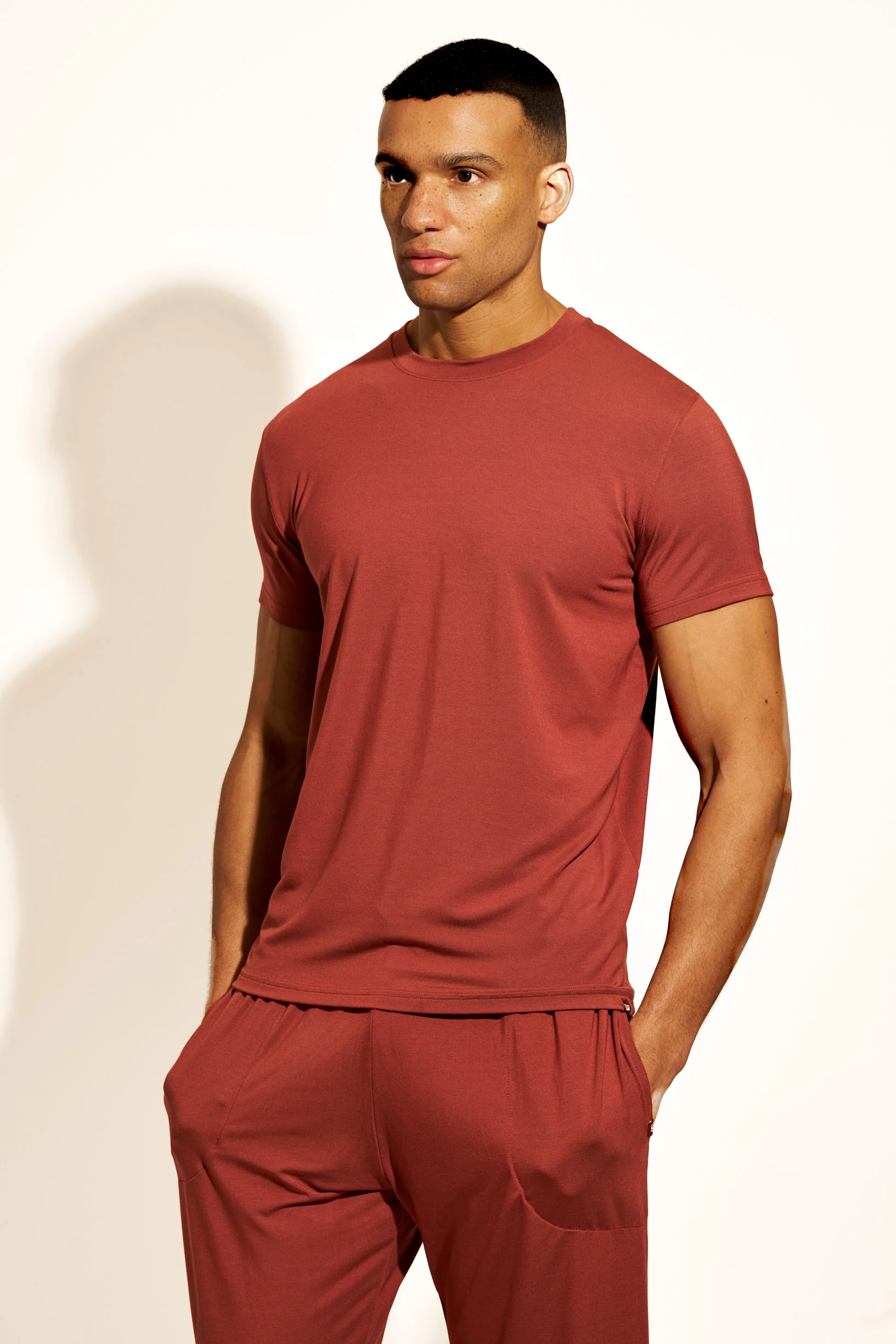 PREMIUM LOUNGEWEAR T-SHIRT - BRANDY SNIFTER - Image 8