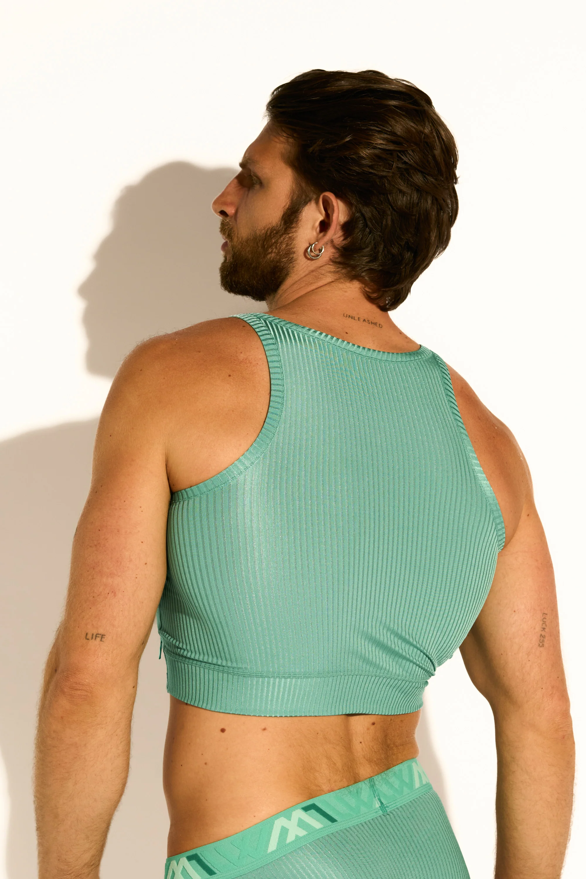 SIGNATURE EXCLUSIVE TANK TOP CROPPED - MINT - Image 5