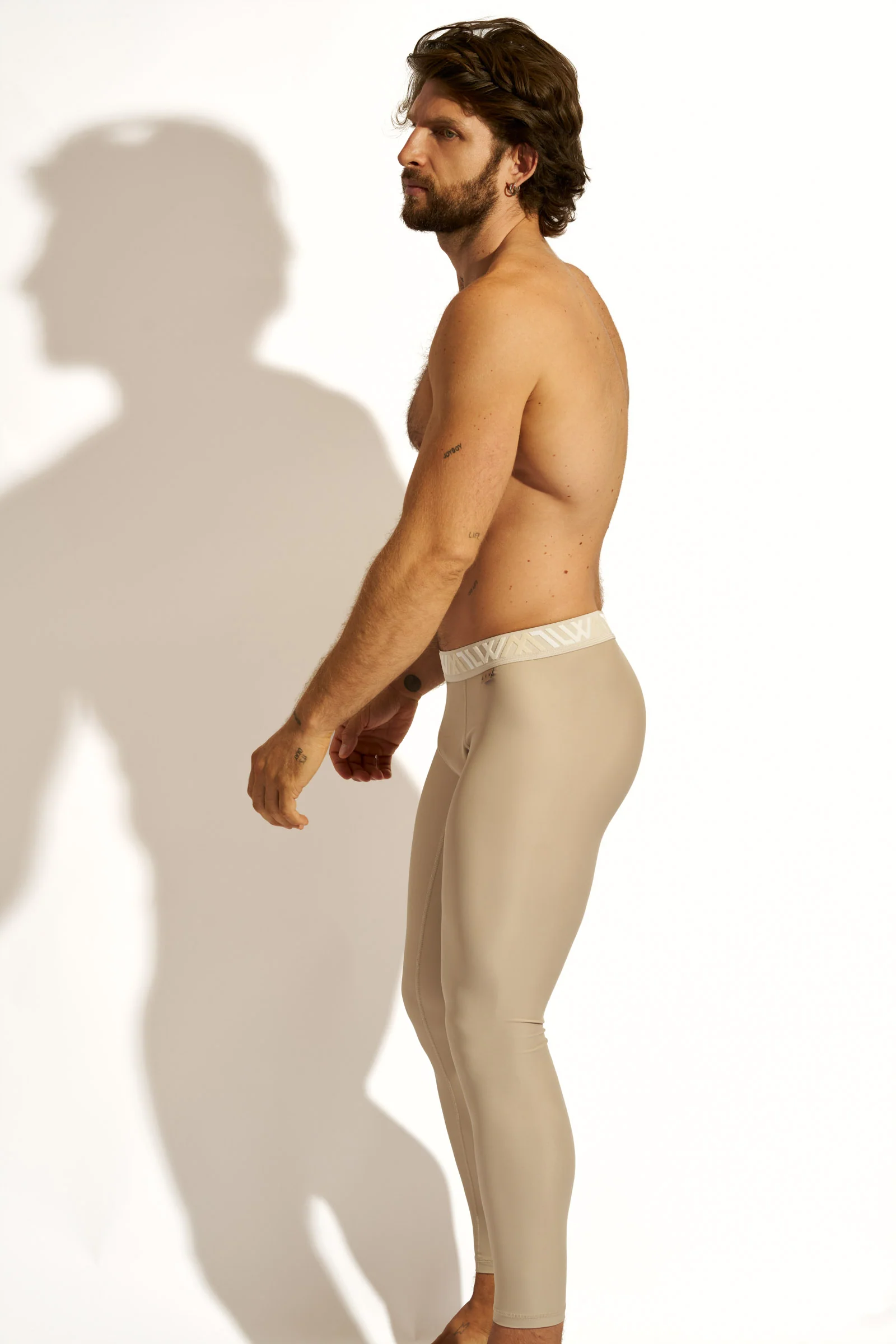 SIGNATURE LEGGING COMPRESSION - CAMEL - Image 7