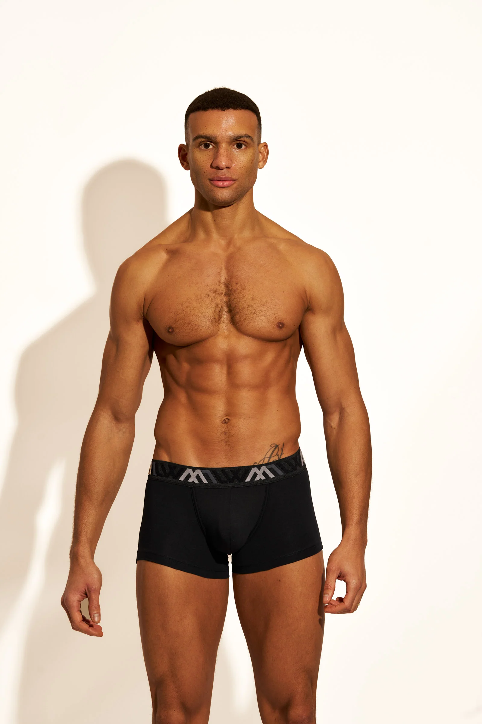 SIGNATURE ORGANIC COTTON TRUNK - BLACK - Image 3