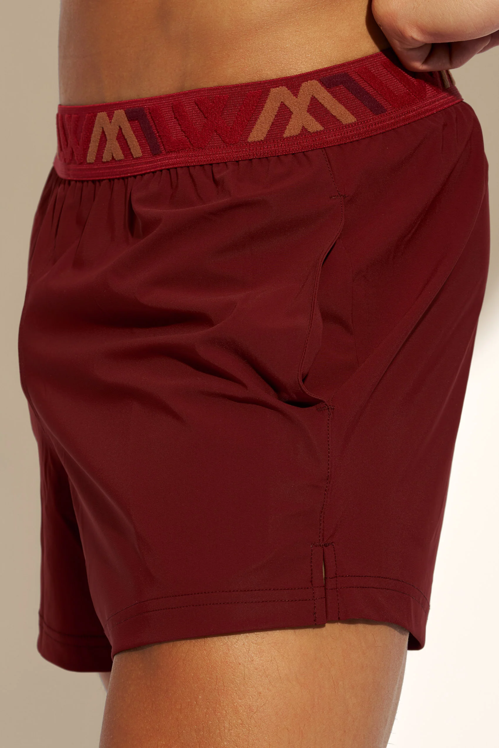 SIGNATURE SWIM SHORT - BURGUNDY - Image 6