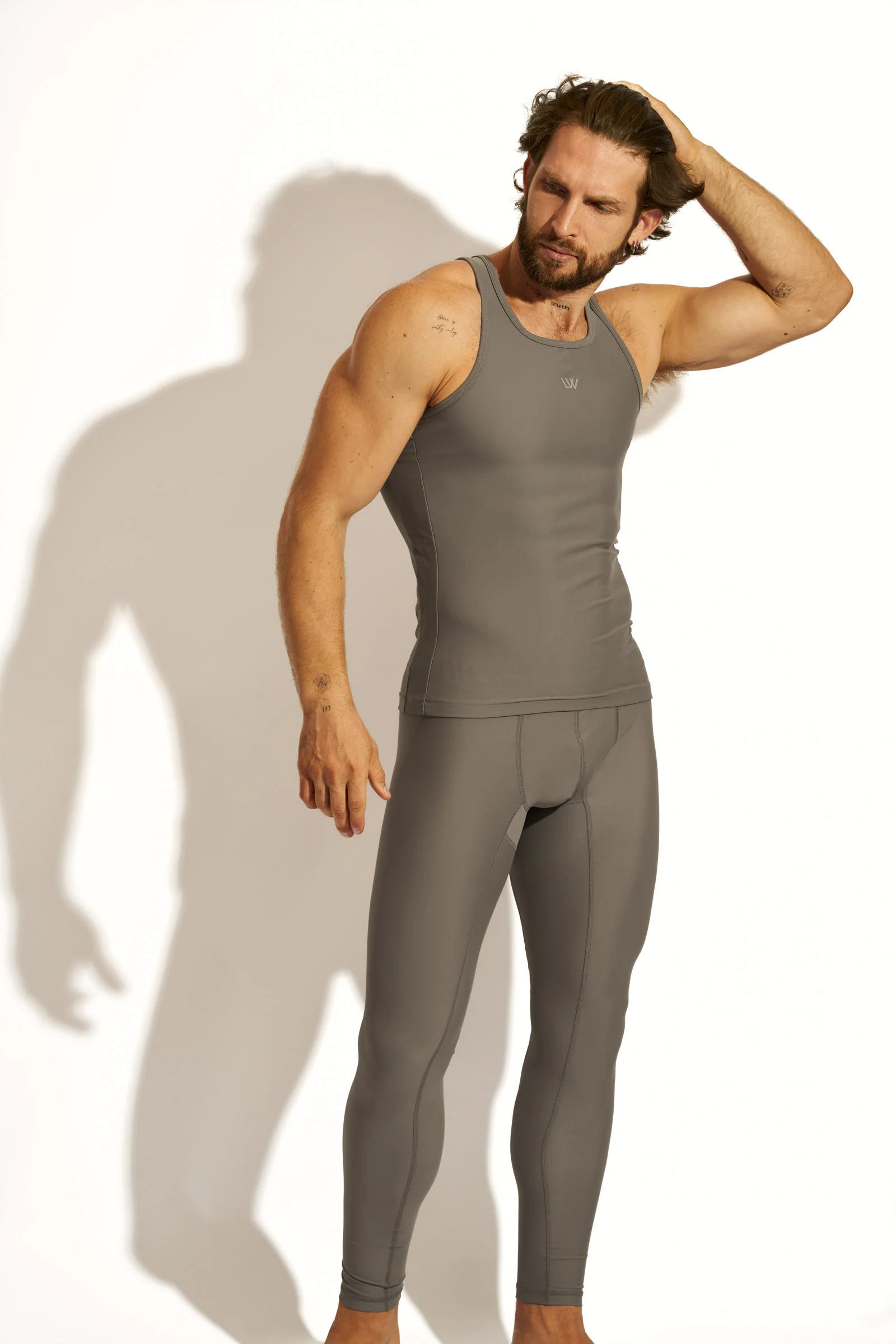 SIGNATURE TANK TOP SLIM FIT - DARK GRAY - Image 6