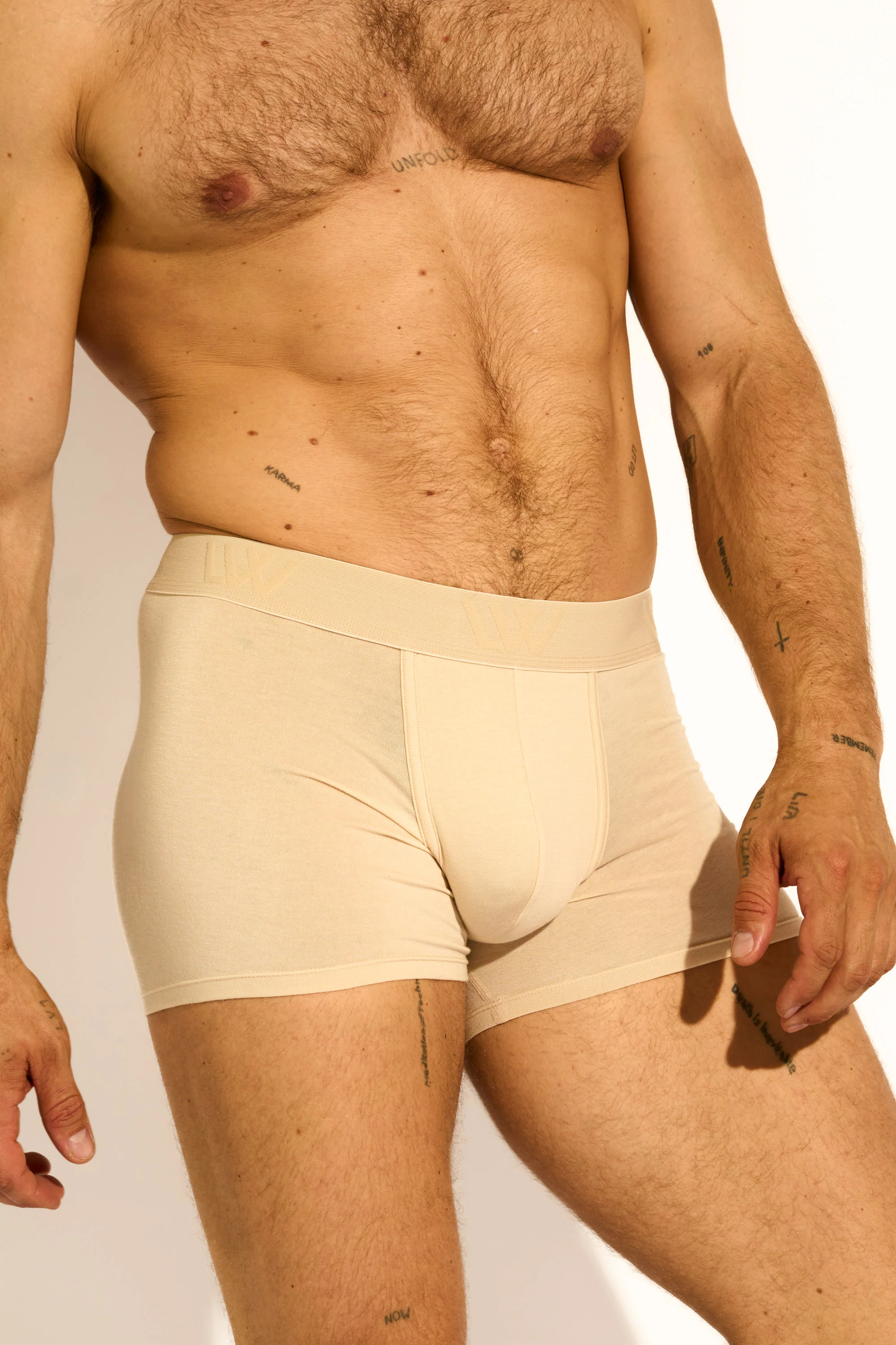 SKIN BOXER BRIEF - IVORY - Image 4